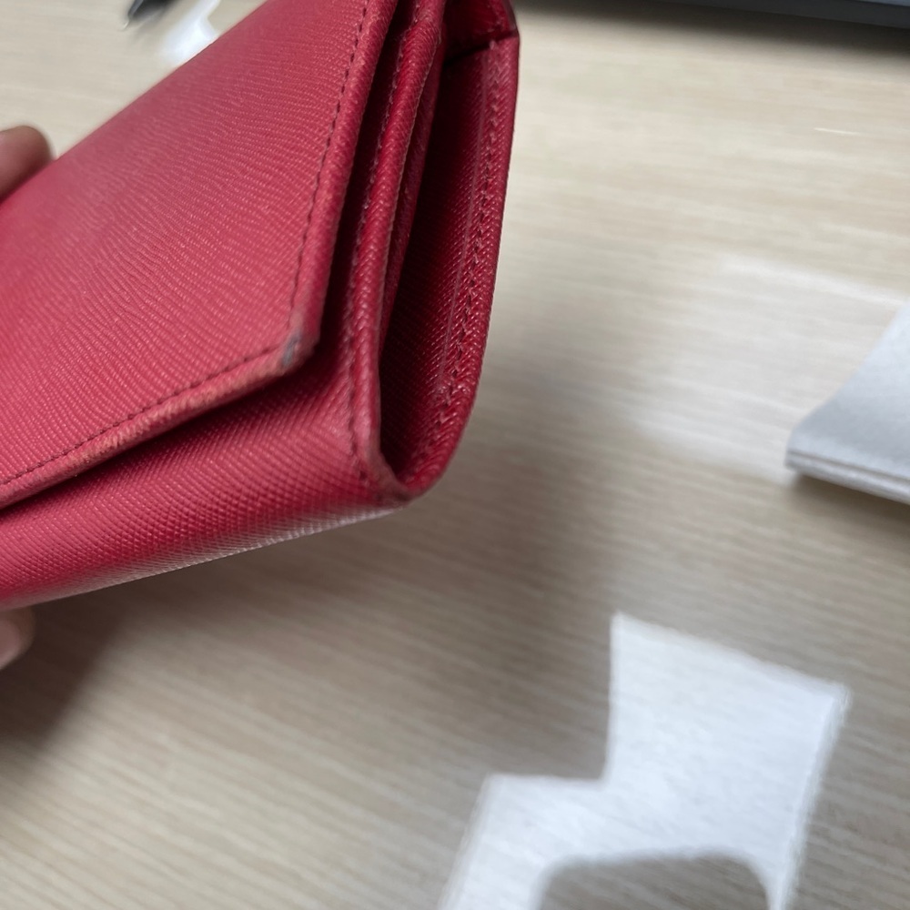Vivienne Westwood Red & Rose Gold Women's Wallet - Picture 6 of 17